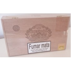 Condal - Robusto Caja 25 kanarische Zigarren in Holzschatulle von Gran Canaria