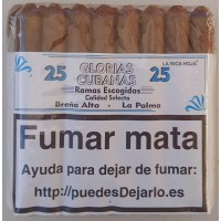 Glorias Cubanas - Ramas Escogidas Calidad Selecta 25 Zigarren produziert auf La Palma