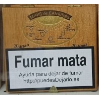 Minis de Canarias - 20 Minis Zigarillos Holzschachtel produziert auf Teneriffa
