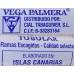 Vega Palmera - Palmeros Tubular Ramas Escogidas Zigarre einzeln in Plastikröhrchen produziert auf Gran Canaria