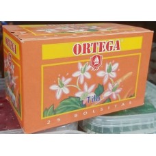 Cafe Ortega - Te Tila Lindenblütentee 25 Teebeutel je 1,1g 27g produziert auf Gran Canaria