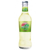 Nestea Té Verde Maracuya Grüner Tee mit Maracuja 24x 300ml Glasflasche produziert in Tacoronte Teneriffa