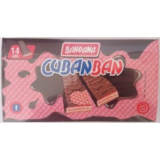 Bandama - Cubanban Waffelriegel mit Schokoladenüberzug 14x 20g 280g produziert auf Gran Canaria
