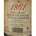 1861 Vino Tinto Vendimia Seleccionada Rotwein trocken 13,5% Vol. 750ml produziert auf Teneriffa