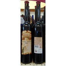 Testamento - Malvasia Aromatica Dulce Vino Tinto Rotwein lieblich 13,5% Vol. 500ml Flasche produziert auf Teneriffa