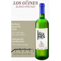 Los Güines - Vino Blanco Afrutado Weißwein fruchtig 10,5% Vol. 750ml produziert auf Teneriffa