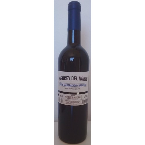 Teneriffa Vino produziert trocken - Del Tinto Carbonica Mencey Rotwein 13% Maceracion 750ml Norte auf Vol.