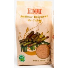Amagoldi - Azucar Integral de Cana brauner Rohrzucker 1kg produziert auf Gran Canaria