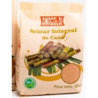 Amagoldi - Azucar Integral de Cana Rohrzucker braun 500g produziert auf Gran Canaria