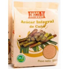 Amagoldi - Azucar Integral de Cana Rohrzucker braun 500g produziert auf Gran Canaria