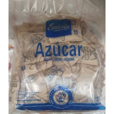 Emicela - Azucar Moreno de Cana Brauner Rohrzucker Gastro-Portionstüten je 10g, 1kg produziert auf Gran Canaria