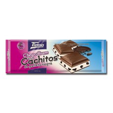 Tirma - ChocoCrem Cachitos - Tafel Schokolade mit Keksfüllung 300g produziert auf Gran Canaria
