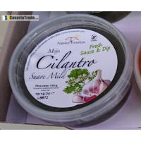 Argodey Fortaleza - Mojo Cilantro Suave mild Fresh Sauce & Dip 150g Becher produziert auf Teneriffa (Kühlware)