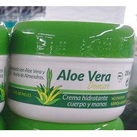 Aloe Vera Domar - Crema hydratante cuerpo y manos Feuchtigkeitscreme 200ml Dose produziert auf Teneriffa