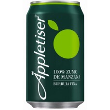 Appletiser - Apfelschorle Apfelsaft mit Kohlensäure 330ml Dose produziert auf Teneriffa