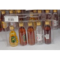 Arehucas - Pack de Miniatures Set Miniaturflaschen 5 Stück produziert auf Gran Canaria