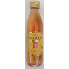 Arehucas - Ron Carta Oro brauner Rum 37,5% Vol. 50ml PET-Miniaturflasche produziert auf Gran Canaria