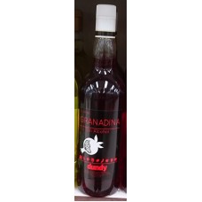 Artemi - Dundy Licor de Granadina sin alcohol Granatapfel-Likör alkoholfrei 1l produziert auf Gran Canaria