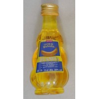 Artemi - Licor de Banana Juanita Bananenlikör 20% Vol. 50ml PET-Miniaturflasche produziert auf Gran Canaria