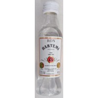 Artemi - Ron Bartemi Blanco weißer Rum 37,5% Vol. 40ml PET-Miniaturflasche produziert auf Gran Canaria