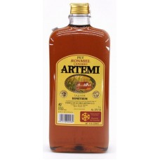 Artemi - Ronmiel Canario Ron Miel Honigrum 20% Vol. 1l flache Flasche PET produziert auf Gran Canaria