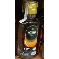 Artemi - Aniuska Vodka Caramelo Wodka-Karamell-Likör 24% Vol. 350ml PET-Flasche produziert auf Gran Canaria