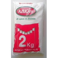 Azucàn - Azucar Blanquilla Bolsa Zucker 2kg produziert auf Gran Canaria