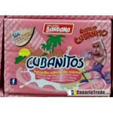 Bandama - Cubanitos Snacks Barquillo Relleno 8 Stück 90g produziert auf Gran Canaria