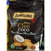 Bandama - Mini Cleo Coco Kekse mit Kokos 125g produziert auf Gran Canaria