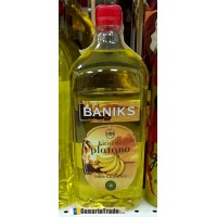 Baniks - Licor de Platano Islas Canarias Bananenlikör 20% Vol. 1l PET-Flasche produziert auf Gran Canaria