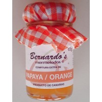 Bernardo's Mermeladas - Papaya Naranja Papaya-Orangen-Konfitüre extra 65g produziert auf Lanzarote
