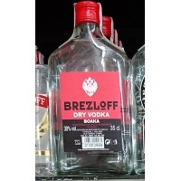 Brezloff - Dry Vodka Boaka Wodka 38% Vol. 350ml produziert auf Teneriffa