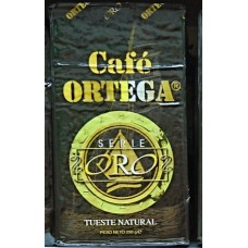 Cafe Ortega - Serie Oro Cafe de Tueste Natural Bohnenkaffee gemahlen 250g produziert auf Gran Canaria