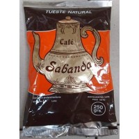 Cafe Sabanda Tueste Natural Molido Kaffee gemahlen 250g Tüte Ursprung: Brasilien, produziert auf Teneriffa