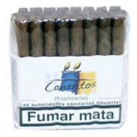Canaritos - Senoritas Puros 25 Stück Zigarren produziert auf Teneriffa