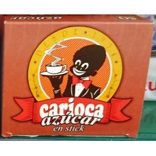 Carioca - Azucar en sticks Zuckerportionen 50 Stück je 5g 250g produziert auf Teneriffa