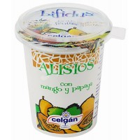 Celgan - Yogur Alisios con Mango Papaya Bio Becher 400g produziert  auf Teneriffa (Kühlware) 