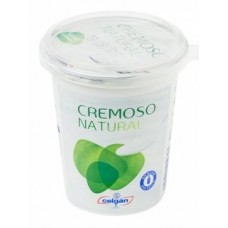 Celgan - Cremoso natural Yogur 400g Becher produziert auf Teneriffa (Kühlware)