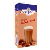 Celgan - Leche Batido Sabor Cacao Schokomilch 1l Tetrapack produziert auf Teneriffa