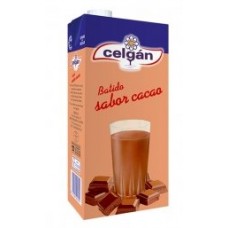 Celgan - Leche Batido Sabor Cacao Schokomilch 1l Tetrapack produziert auf Teneriffa