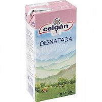 Celgan - Leche Desnatada Milch fettarm 6x 1l Tetrapack produziert auf Teneriffa