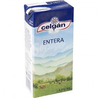 Celgan - Leche Entera UHT Milch 3,5% 6x 1l Tetrapack produziert auf Teneriffa