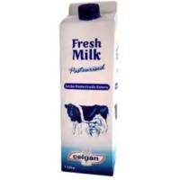 Celgan - Leche Fresca entera Frischmilch Frische Milch von kanarischen Kühen 1l Tetrapack produziert auf Teneriffa (Kühlware)