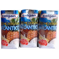 Celgan - Atlantico Leche y Frutas 3x200ml Tetrapack produziert auf Teneriffa