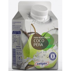 Celgan - Para Beber Sabor Coco Pera sin gluten 235ml Tetrapack produziert auf Teneriffa (Kühlware)
