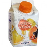 Celgan - Para Beber Sabor Papaya Naranja sin gluten 235ml Tetrapack produziert auf Teneriffa (Kühlware)