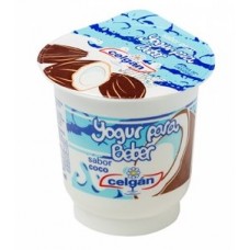 Celgan - Yogur Para Beber Coco 125g Becher produziert auf Teneriffa (Kühlware)