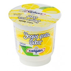 Celgan - Yogur Para Beber Limon 125g Becher produziert auf Teneriffa (Kühlware)