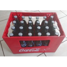 Coca-Cola Light Konturflasche Kronkorken 24x Glasflasche 350ml Kasten inkl. Mehrweg-Pfand 7,50 Euro - produziert auf Teneriffa (Tacoronte)