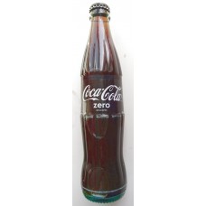 Coca-Cola Zero Konturflasche Kronkorken Glasflasche 350ml - produziert auf Teneriffa (Tacoronte)